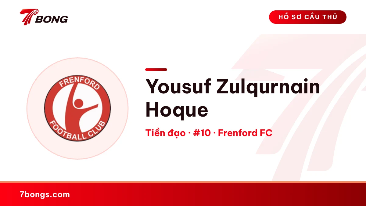 Yousuf Zulqurnain Hoque — Frenford FC
