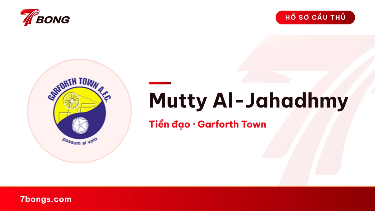 Mutty Al-Jahadhmy — Garforth Town