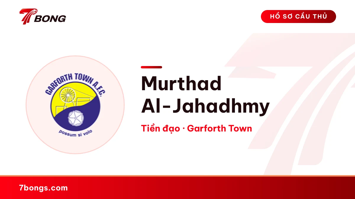 Murthad Al-Jahadhmy — Garforth Town