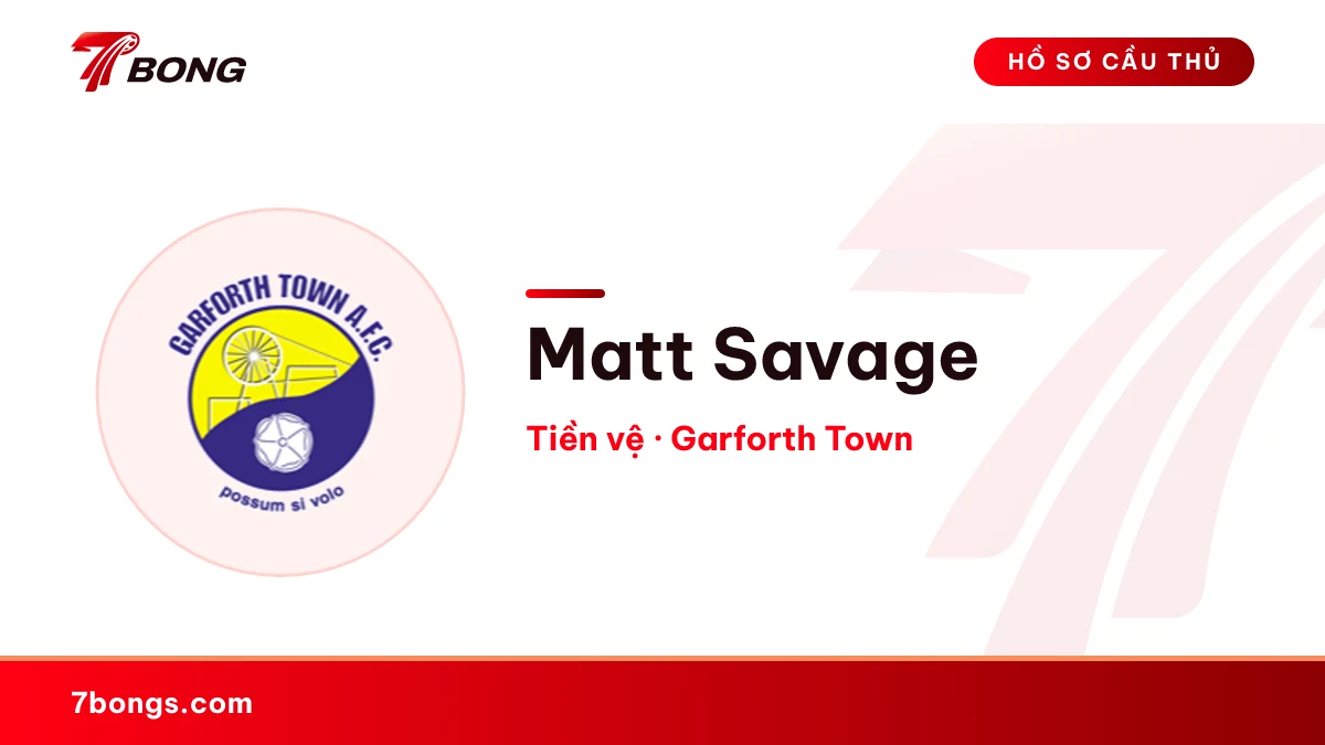 Matt Savage — Garforth Town