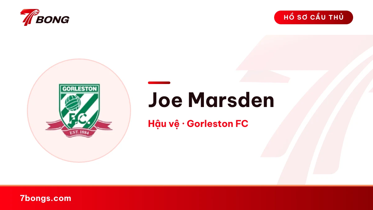 Joe Marsden — Gorleston FC