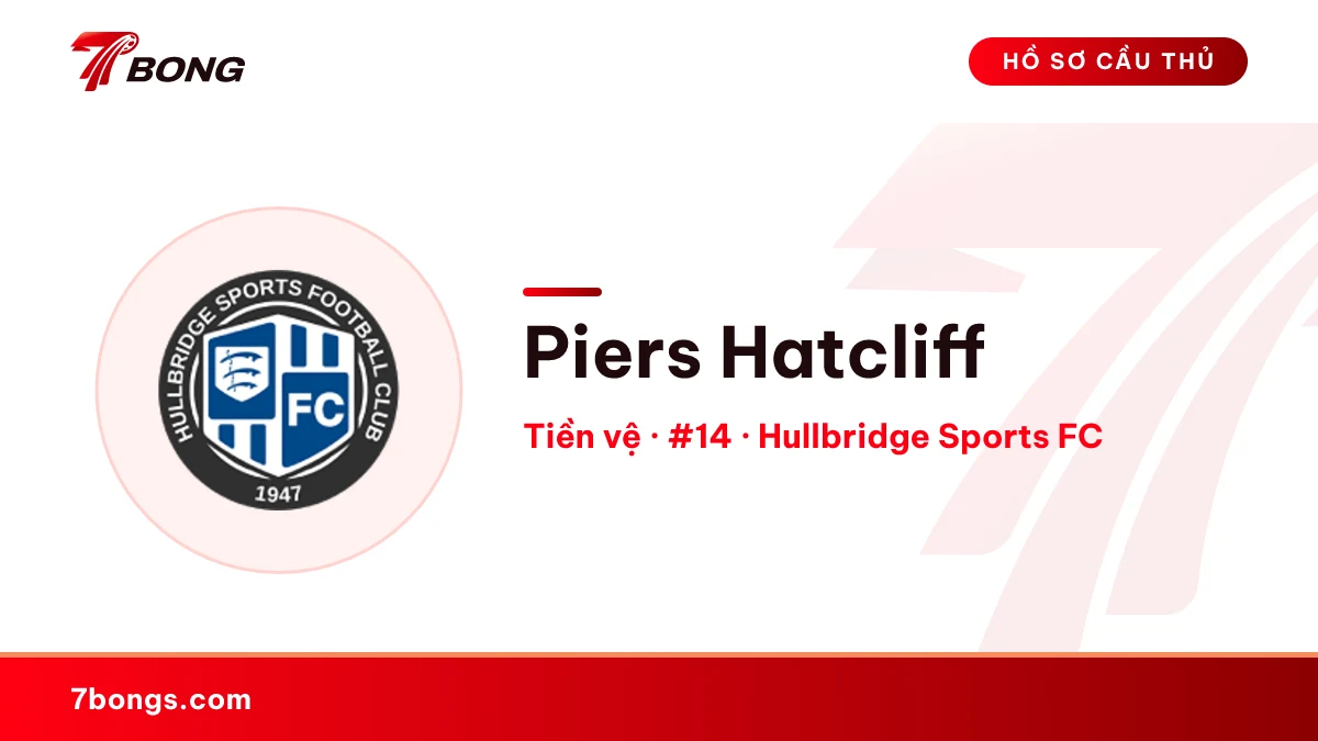 Piers Hatcliff — Hullbridge Sports FC
