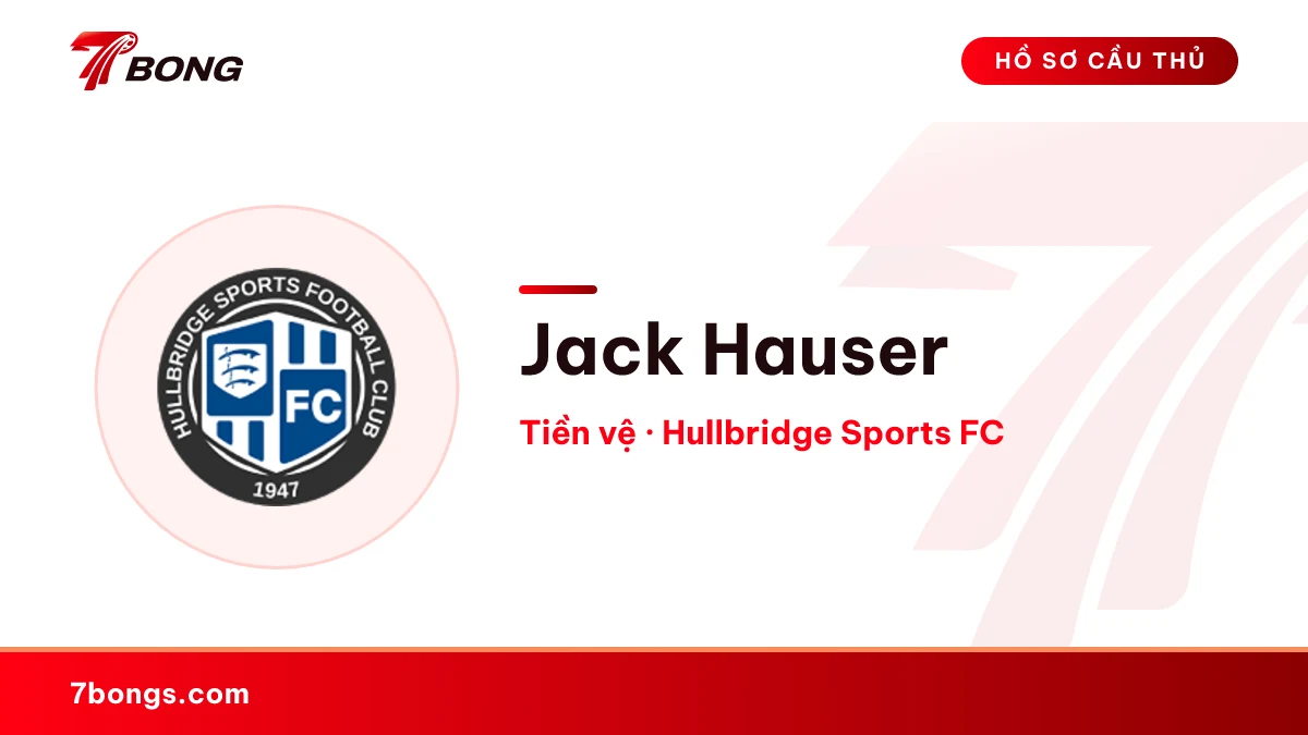 Jack Hauser — Hullbridge Sports FC