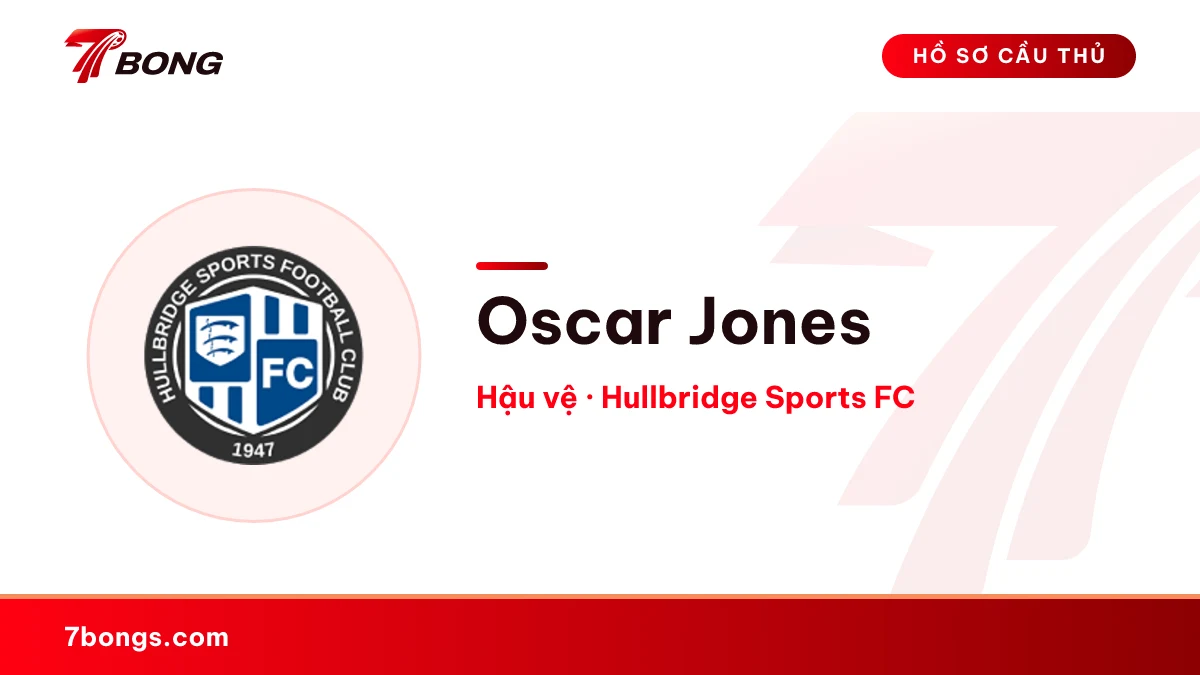 Oscar Jones — Hullbridge Sports FC