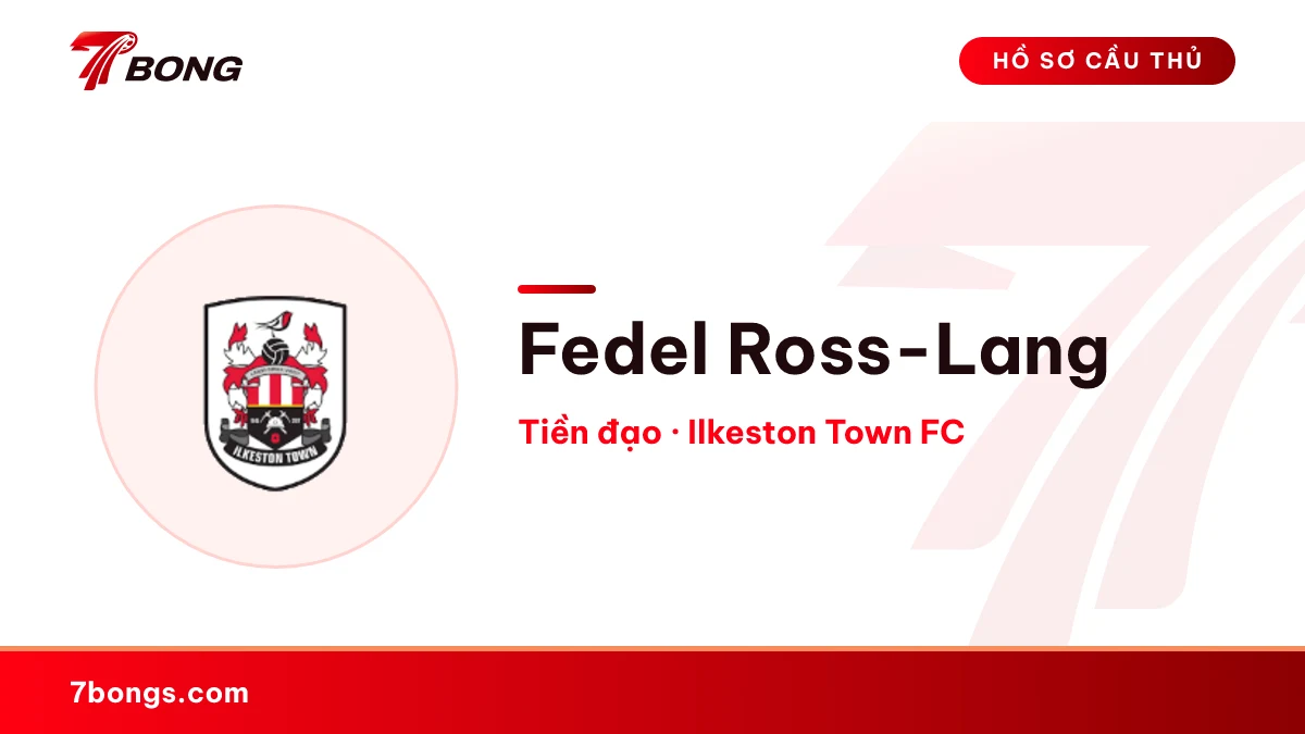 Fedel Ross-Lang — Ilkeston Town FC