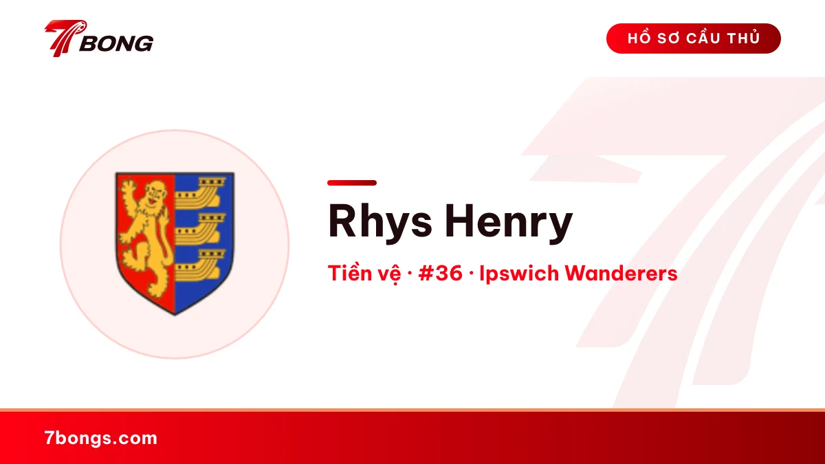 Rhys Henry — Ipswich Wanderers