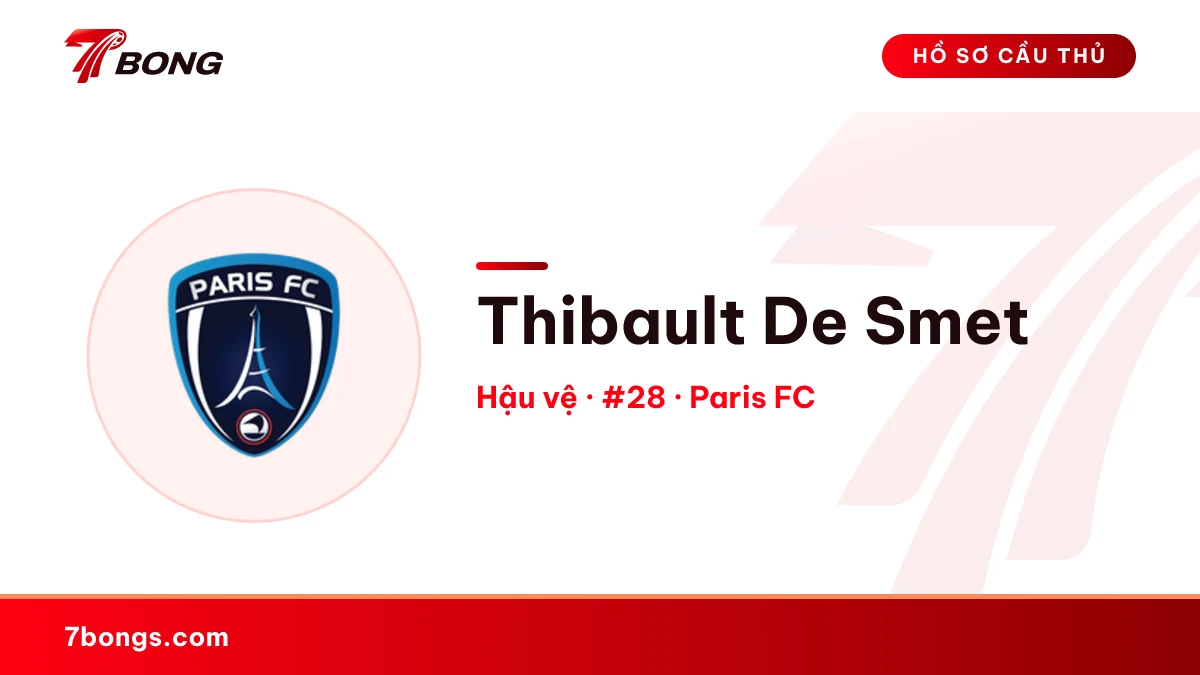 Thibault De Smet — Paris FC