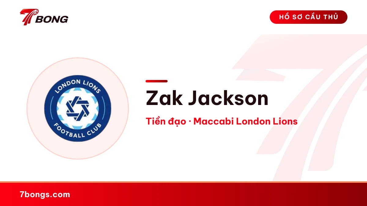 Zak Jackson — Maccabi London Lions