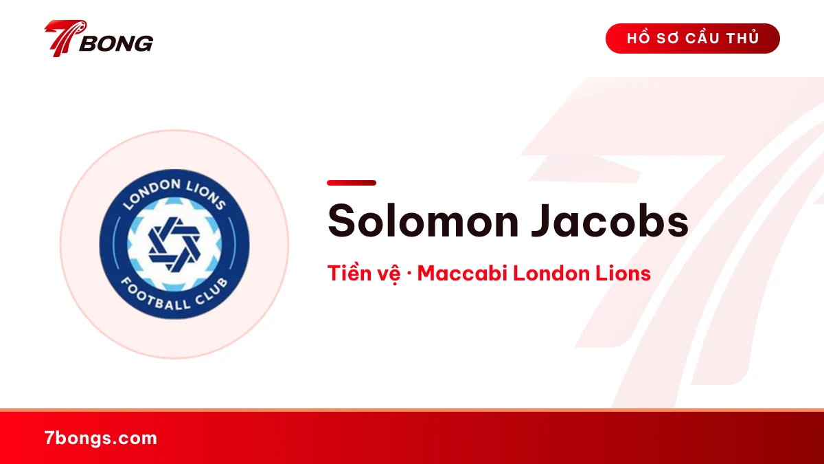 Solomon Jacobs — Maccabi London Lions