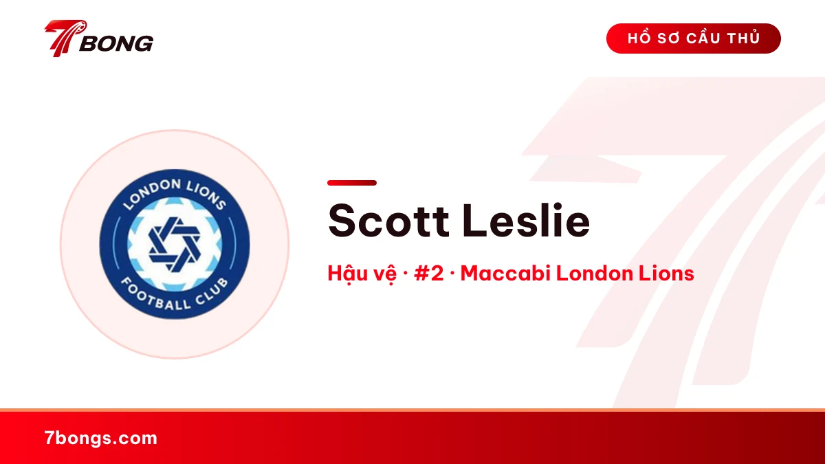 Scott Leslie — Maccabi London Lions