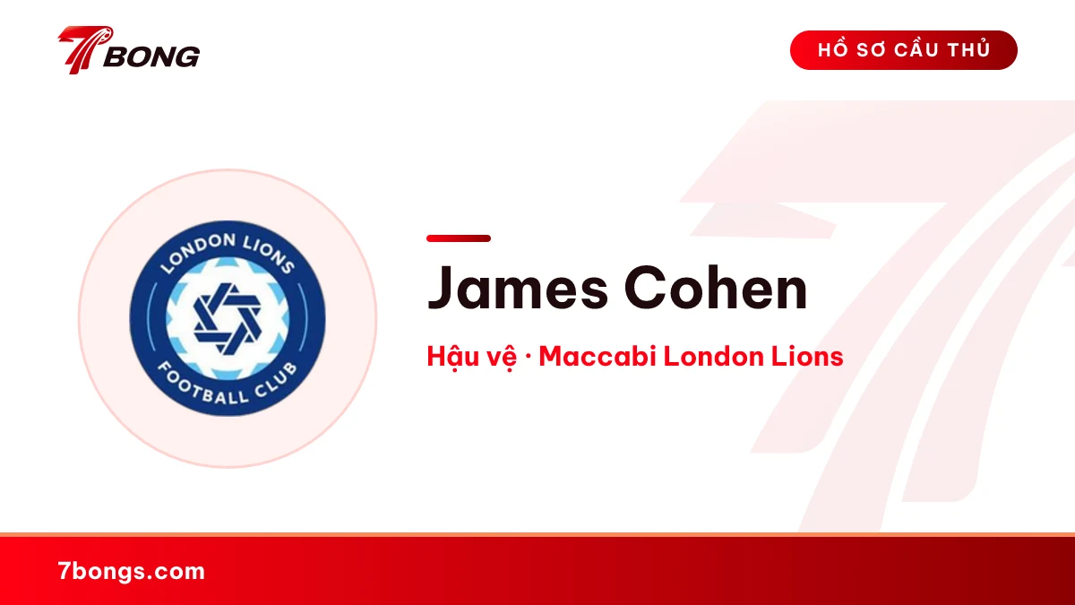 James Cohen — Maccabi London Lions