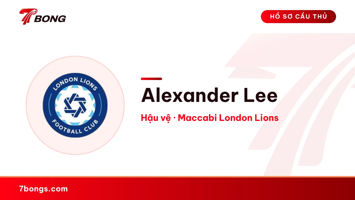 Alexander Lee — Maccabi London Lions