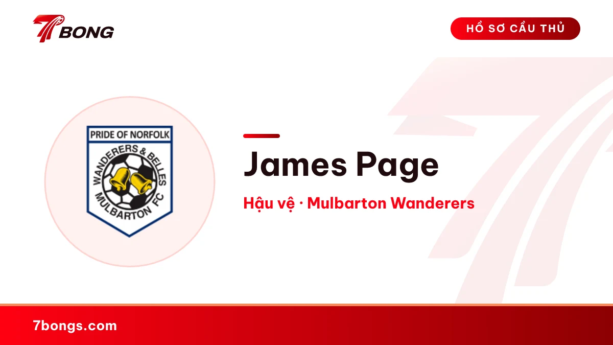 James Page — Mulbarton Wanderers