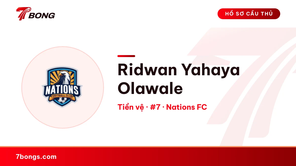 Ridwan Yahaya Olawale — Nations FC