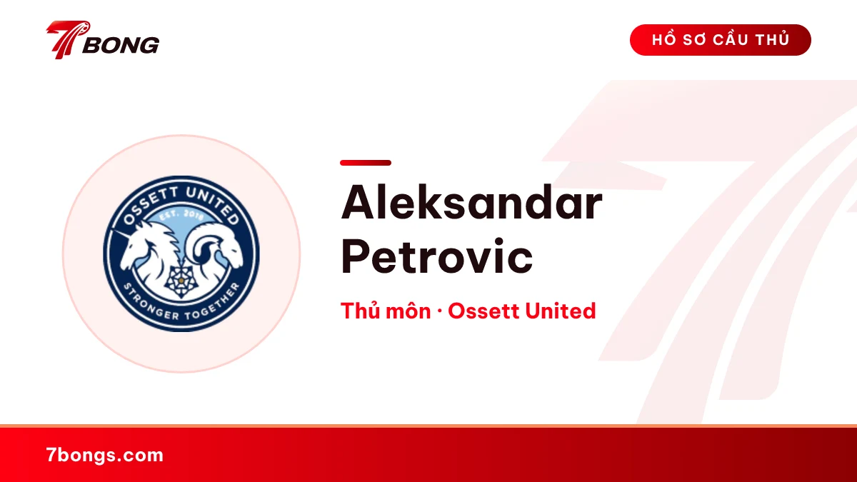 Aleksandar Petrovic — Ossett United