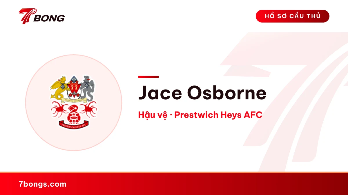 Jace Osborne — Prestwich Heys AFC