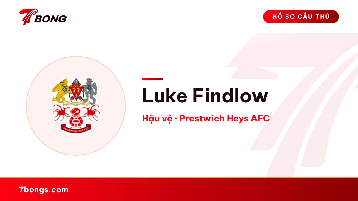Luke Findlow — Prestwich Heys AFC