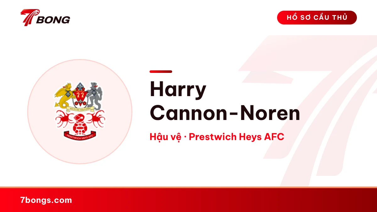 Harry Cannon-Noren — Prestwich Heys AFC