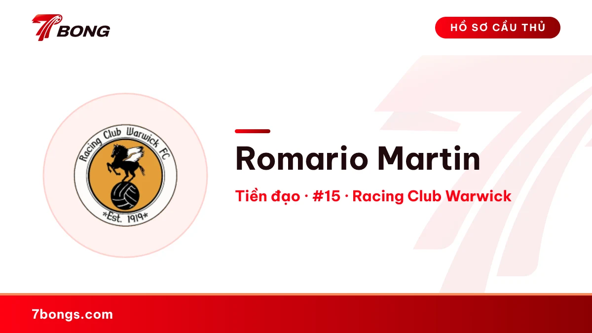 Romario Martin — Racing Club Warwick