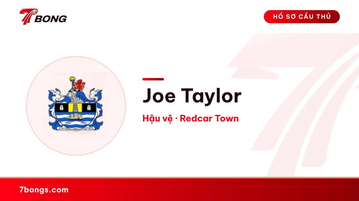 Joe Taylor — Redcar Town