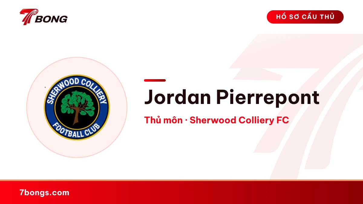 Jordan Pierrepont — Sherwood Colliery FC