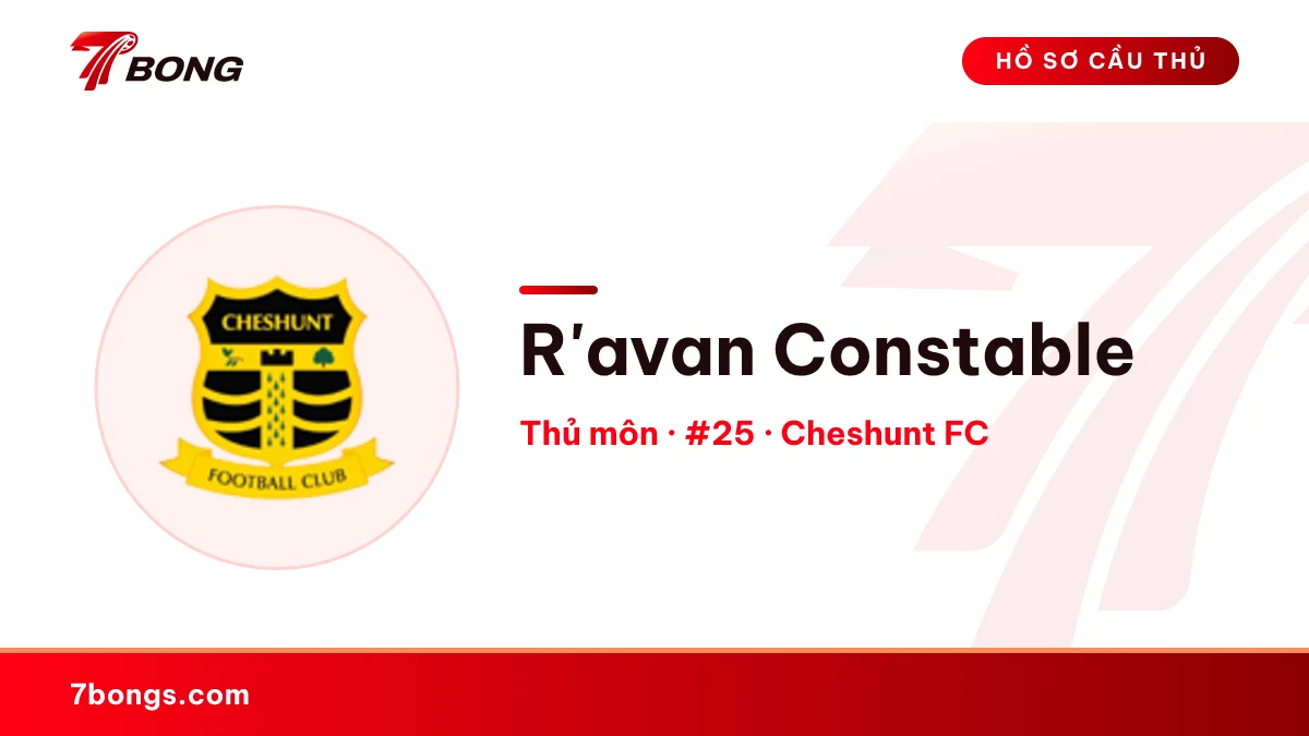 R'avan Constable — Cheshunt FC
