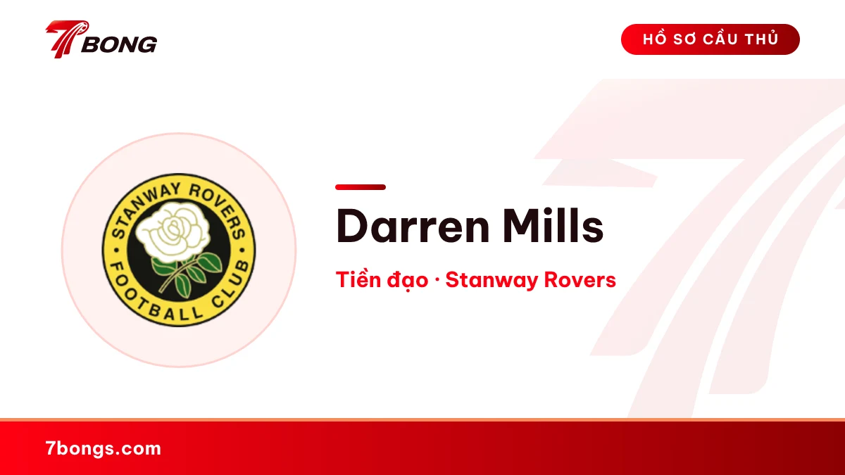 Darren Mills — Stanway Rovers