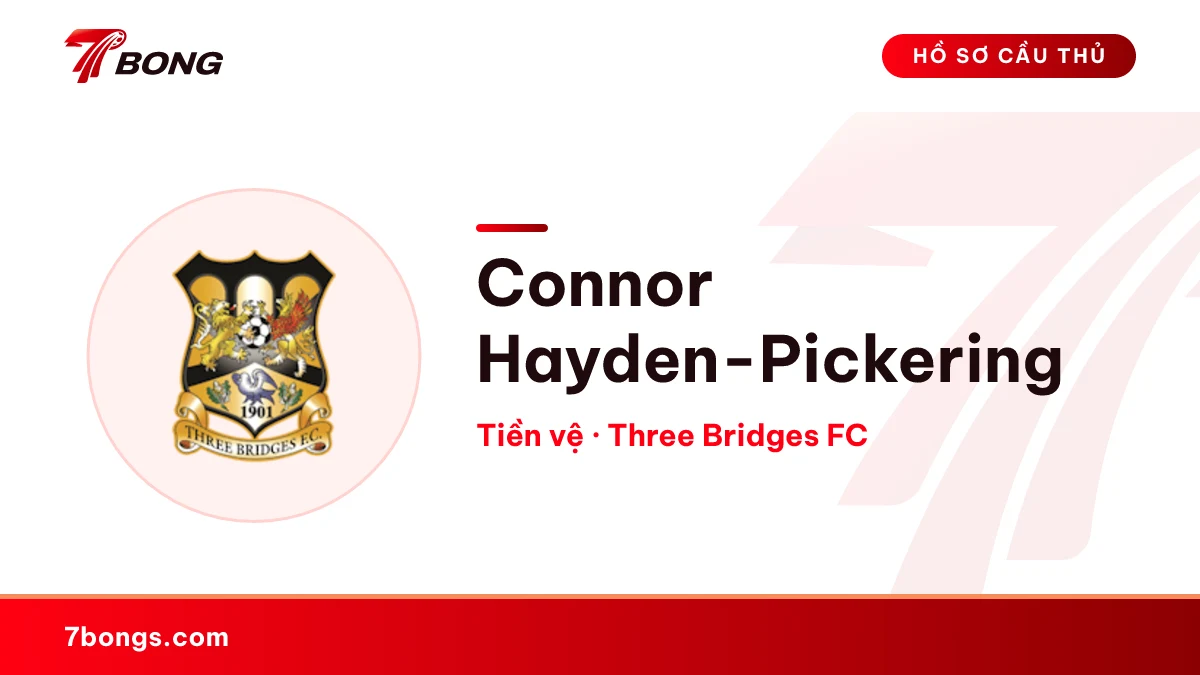 Connor Hayden-Pickering — Three Bridges FC
