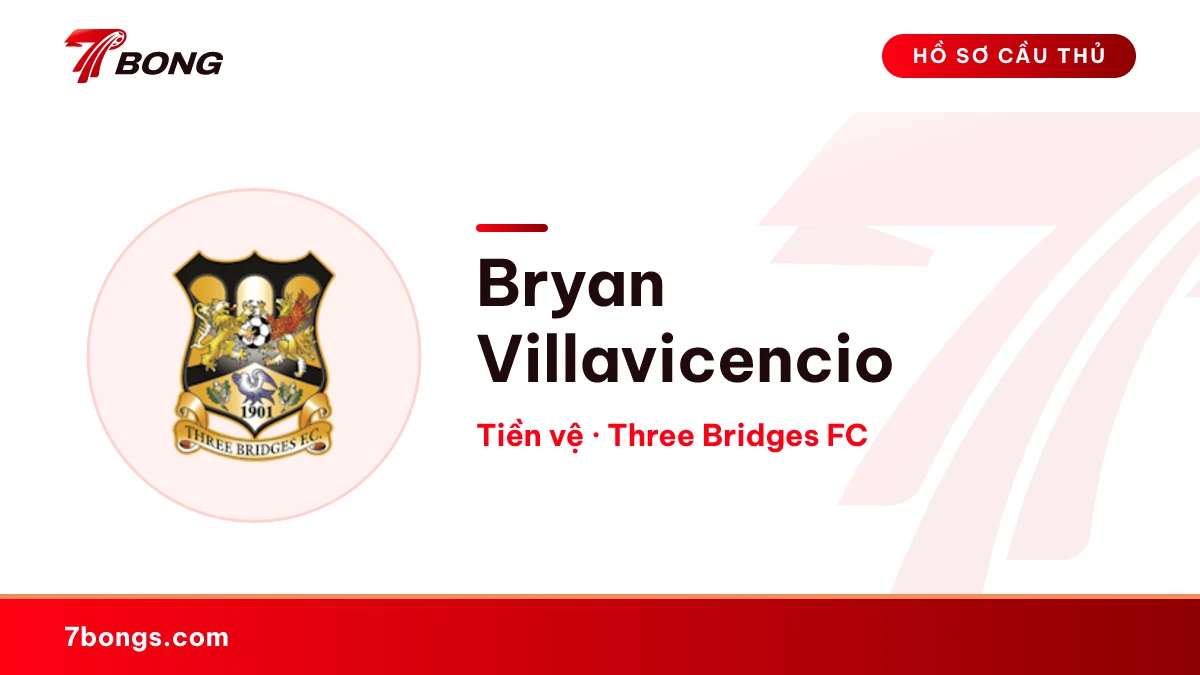Bryan Villavicencio — Three Bridges FC