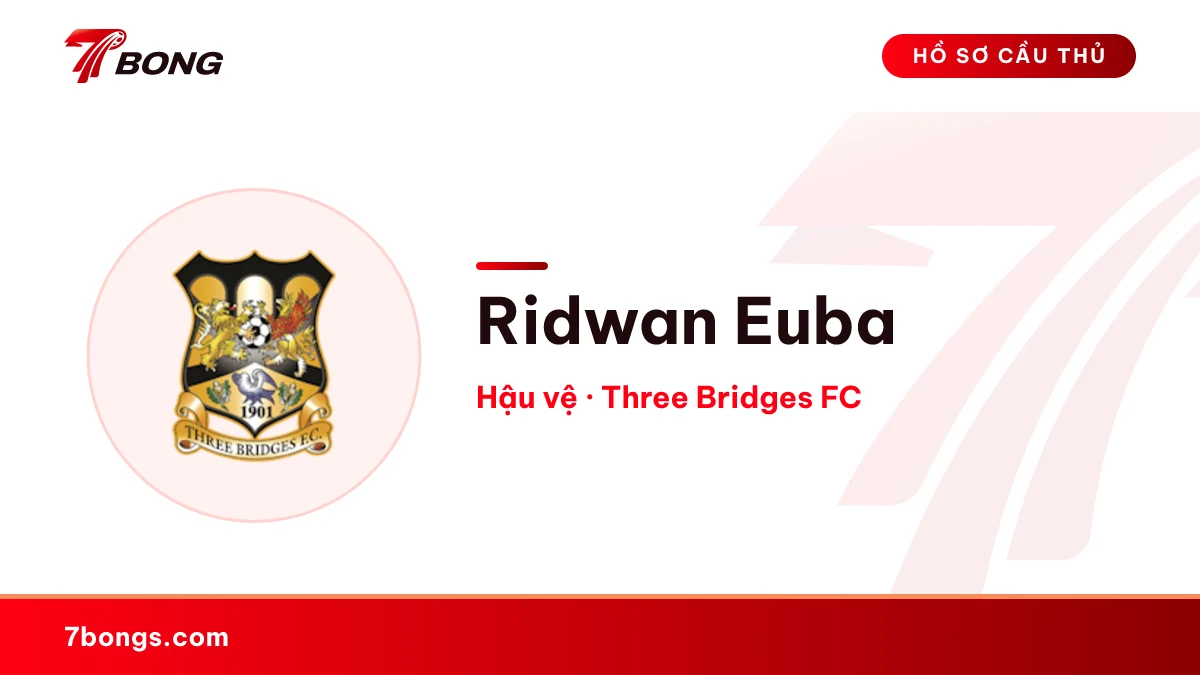 Ridwan Euba — Three Bridges FC