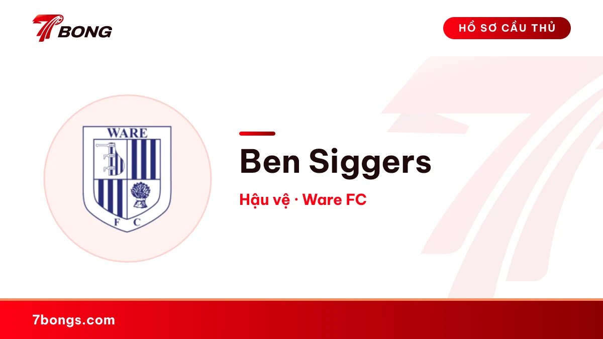 Ben Siggers — Ware FC