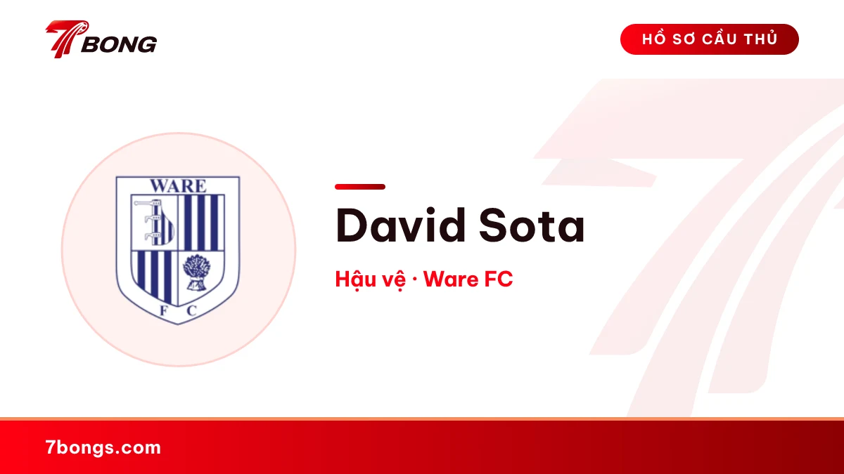 David Sota — Ware FC