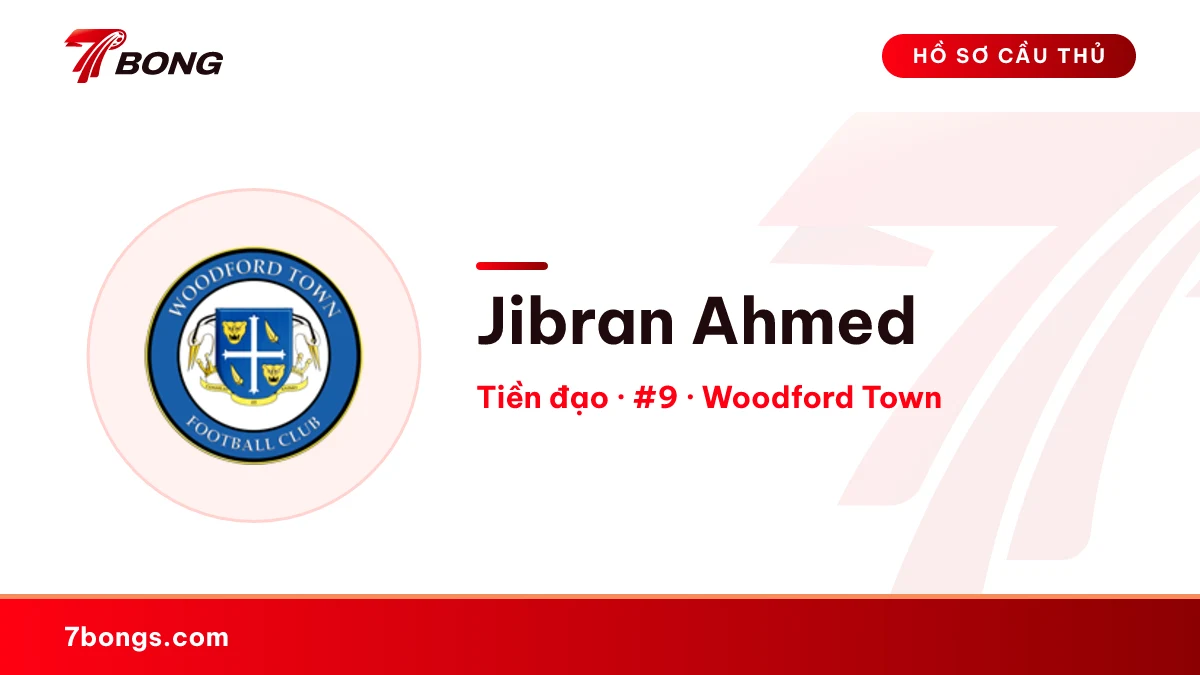 Jibran Ahmed — Woodford Town