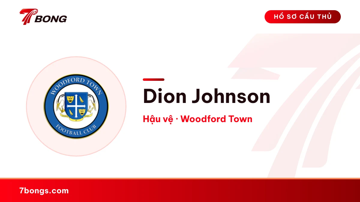 Dion Johnson — Woodford Town