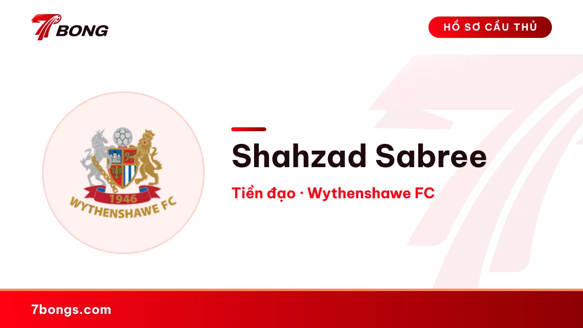 Shahzad Sabree — Wythenshawe FC