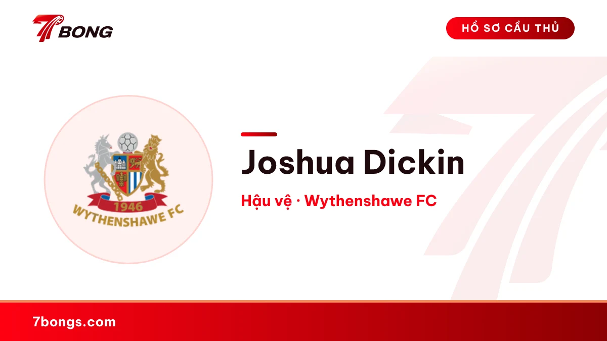 Joshua Dickin — Wythenshawe FC