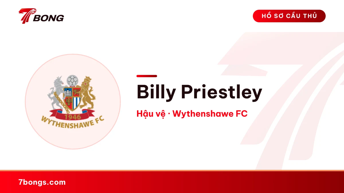 Billy Priestley — Wythenshawe FC