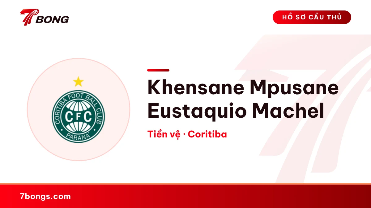 Khensane Mpusane Eustaquio Machel — Coritiba