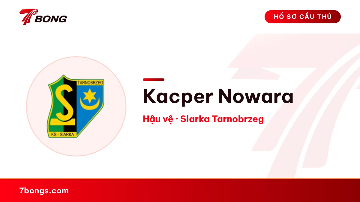 Kacper Nowara — Siarka Tarnobrzeg