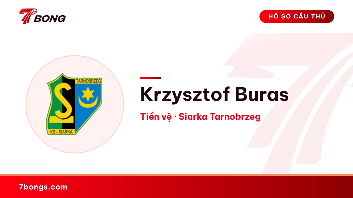 Krzysztof Buras — Siarka Tarnobrzeg