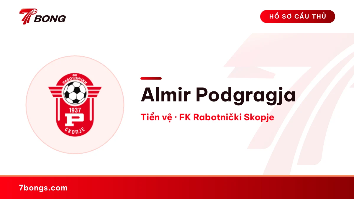 Almir Podgragja — FK Rabotnički Skopje