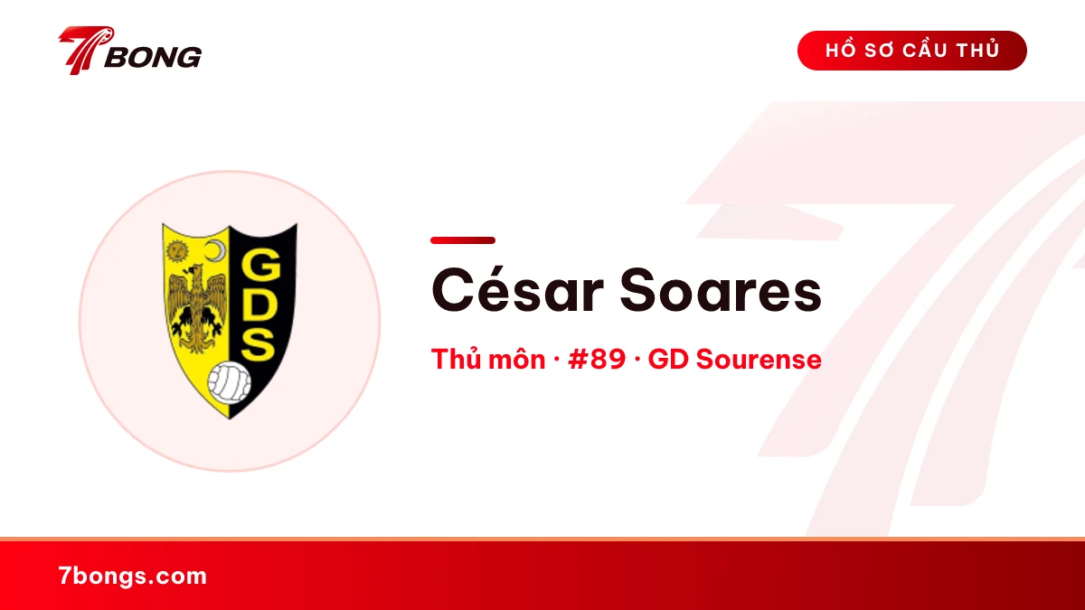 César Soares — GD Sourense