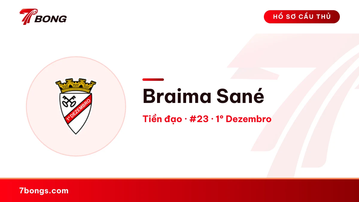 Braima Sané — 1º Dezembro