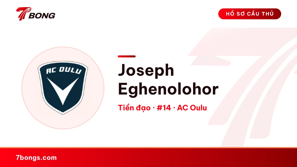 Joseph Eghenolohor — AC Oulu