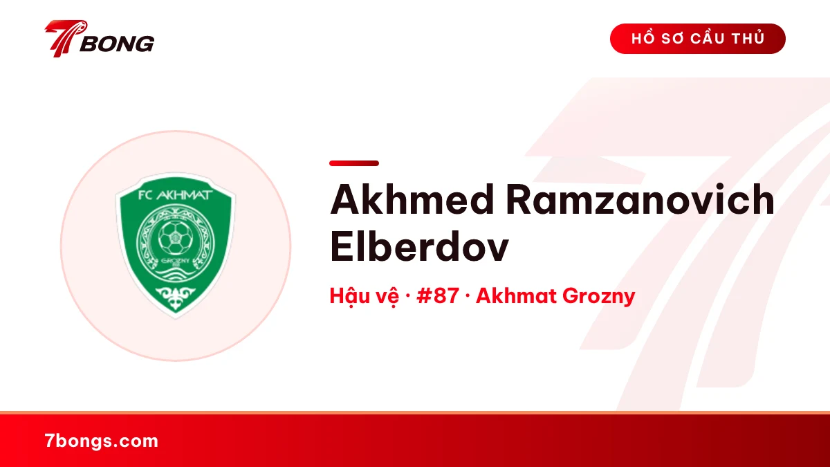 Akhmed Ramzanovich Elberdov — Akhmat Grozny