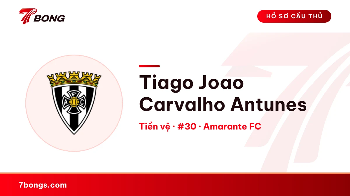Tiago Joao Carvalho  Antunes — Amarante FC