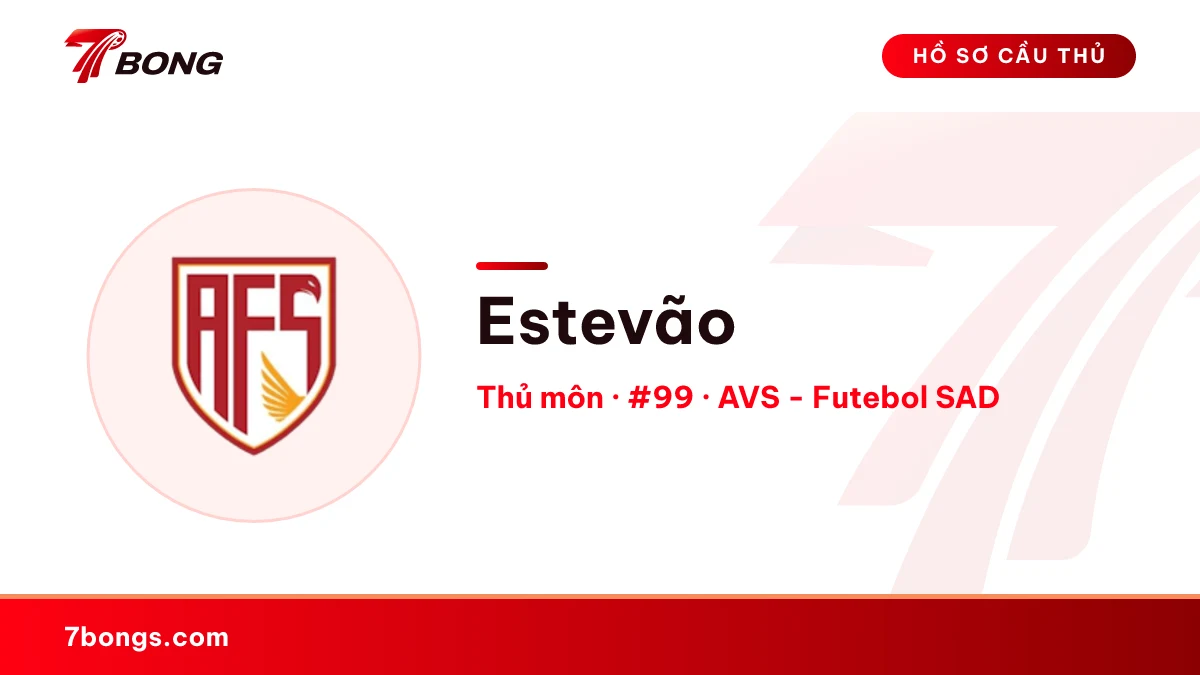Estevão — AVS - Futebol SAD