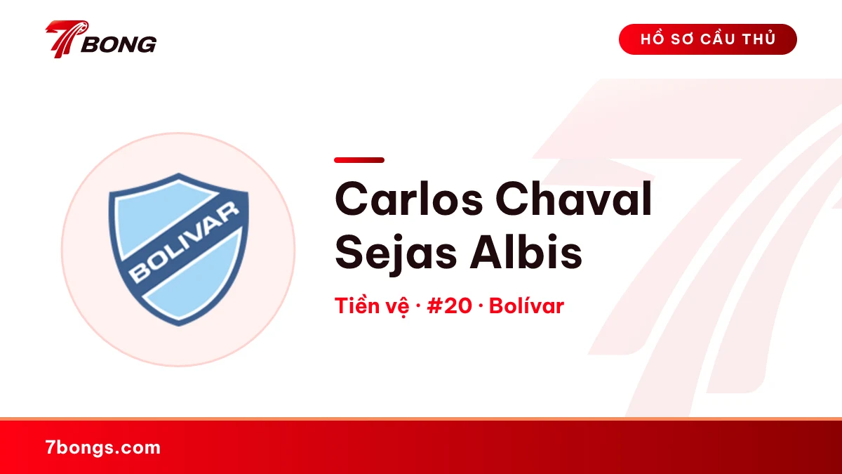 Carlos Chaval Sejas Albis — Bolívar