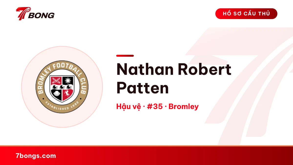 Nathan Robert Patten — Bromley