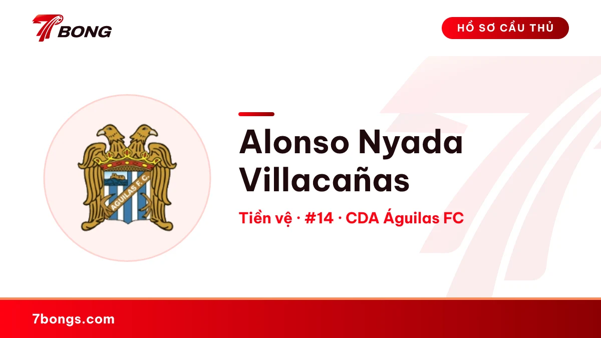 Alonso Nyada Villacañas — CDA Águilas FC